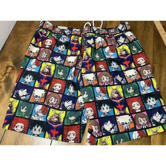 Funimation Shorts Mens Size XL My Hero Academia Swim Trunks Board Shorts - Picture 6 of 7